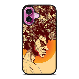 AFRO SAMURAI iPhone 16 Plus Case Cover