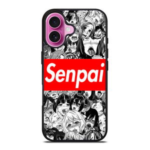 AHEGAO SENPAI iPhone 16 Plus Case Cover