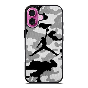 AIR JORDAN CAMO iPhone 16 Plus Case Cover