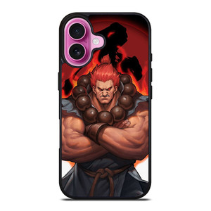 AKUMA GOUKI STREET FIGHTER ART iPhone 16 Plus Case Cover