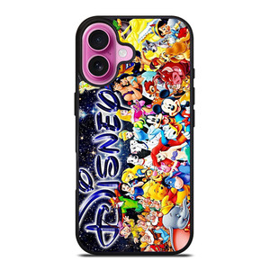 ALL DISNEY CHARACTER CARTOON iPhone 16 Plus Case Cover ALL DISNEY CHARACTER CARTOON iPhone 16 Plus Case Cover