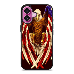 AMERICA FLAG EAGLE iPhone 16 Plus Case Cover