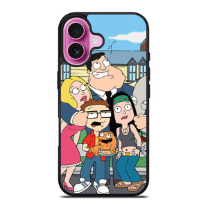 AMERICAN DAD ALL CAST iPhone 16 Plus Case Cover