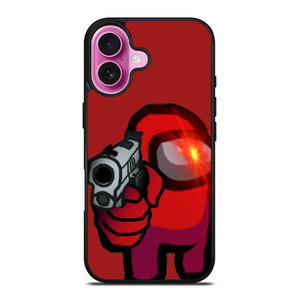 AMONG US IMPOSTOR RED iPhone 16 Plus Case Cover