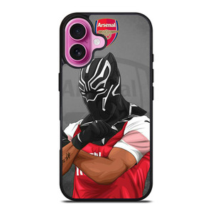 ARSENAL BLACK PANTHER iPhone 16 Plus Case Cover