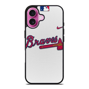 ATLANTA BRAVES BASEBALL LOGO iPhone 16 Plus Case Cover
