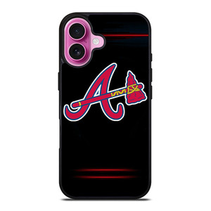 ATLANTA BRAVES ICON BASEBALL TEAM iPhone 16 Plus Case Cover ATLANTA BRAVES ICON BASEBALL TEAM iPhone 16 Plus Case Cover