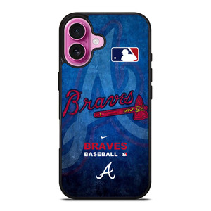 ATLANTA BRAVES LOGO MLB iPhone 16 Plus Case Cover