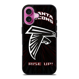 ATLANTA FALCONS RISE UP LOGO iPhone 16 Plus Case Cover