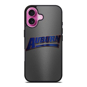 AUBURN TIGERS FOOTBALL METAL LOGO iPhone 16 Plus Case Cover