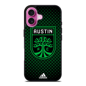 AUSTIN FC SOCCER MLS ADIDAS iPhone 16 Plus Case Cover AUSTIN FC SOCCER MLS ADIDAS iPhone 16 Plus Case Cover