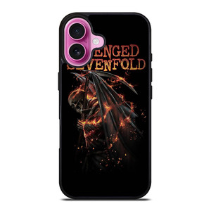 AVENGED SEVENFOLD RACK BAND LOGO iPhone 16 Plus Case Cover AVENGED SEVENFOLD RACK BAND LOGO iPhone 16 Plus Case Cover