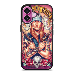 AXL GUNS N ROSES GNR iPhone 16 Plus Case Cover