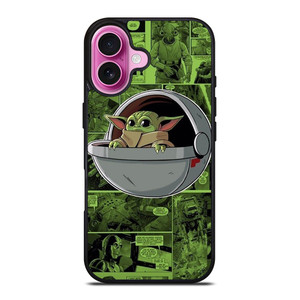 BABY YODA STAR WARS COMICS iPhone 16 Plus Case Cover BABY YODA STAR WARS COMICS iPhone 16 Plus Case Cover