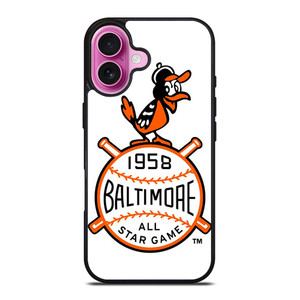 BALTIMORE ORIOLES LOGO BASEBALL TEAM 1958 iPhone 16 Plus Case Cover