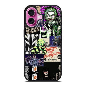 BEETLEJUICE COLLAGE iPhone 16 Plus Case Cover