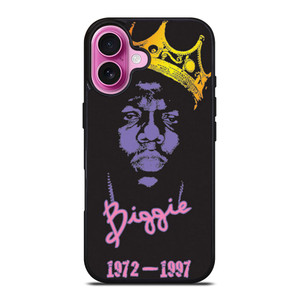 BIGGIE SMALLS NOTORIUOS ART iPhone 16 Plus Case Cover
