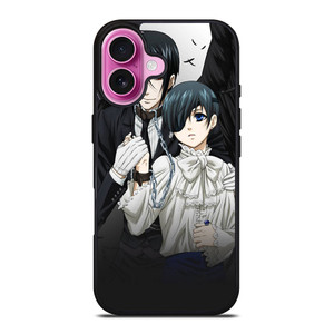 BLACK BUTLER ANMIE iPhone 16 Plus Case Cover BLACK BUTLER ANMIE iPhone 16 Plus Case Cover
