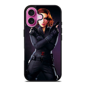 BLACK WIDOW SEXY GUN AVENGERS iPhone 16 Plus Case Cover