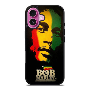 BOB MARLEY RASTA ART FACE iPhone 16 Plus Case Cover
