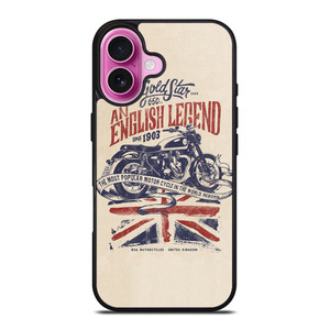 BSA MOTORCYCLE BRITISH GOLD STAR iPhone 16 Plus Case Cover