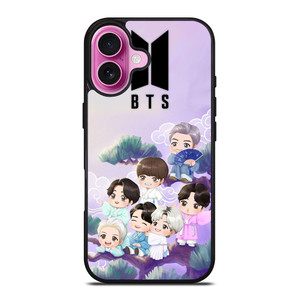BTS BANGTAN BOYS KPOP KOREA CARTOON iPhone 16 Plus Case Cover BTS BANGTAN BOYS KPOP KOREA CARTOON iPhone 16 Plus Case Cover
