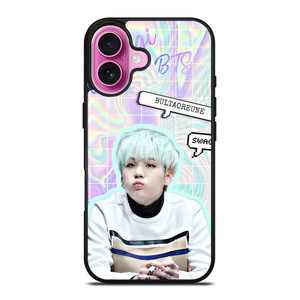 BTS SUGA CUTE iPhone 16 Plus Case Cover