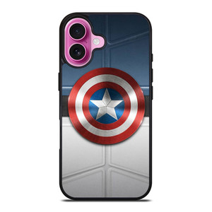 CAPTAIN AMERICA SHIELD SYMBOL iPhone 16 Plus Case Cover