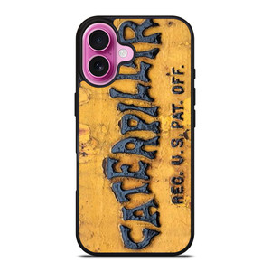 CATERPILLAR TRACTOR LOGO RUSTY EMBLEM iPhone 16 Plus Case Cover CATERPILLAR TRACTOR LOGO RUSTY EMBLEM iPhone 16 Plus Case Cover