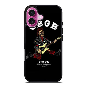 CBGB OMFUG UNDERGROUND ROCK iPhone 16 Plus Case Cover CBGB OMFUG UNDERGROUND ROCK iPhone 16 Plus Case Cover