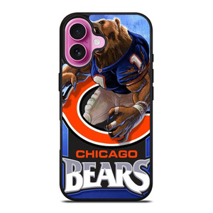 CHICAGO BEARS MASCOT LOGO iPhone 16 Plus Case Cover CHICAGO BEARS MASCOT LOGO iPhone 16 Plus Case Cover