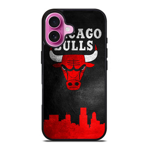CHICAGO BULLS NBA LOGO iPhone 16 Plus Case Cover