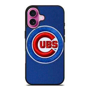 CHICAGO CUBS EMBOIRED LOGO iPhone 16 Plus Case Cover