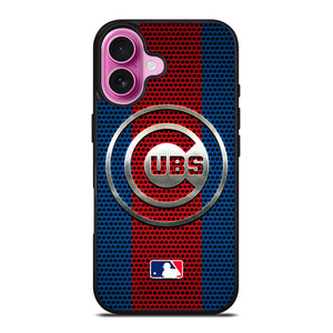 CHICAGO CUBS METAL LOGO iPhone 16 Plus Case Cover