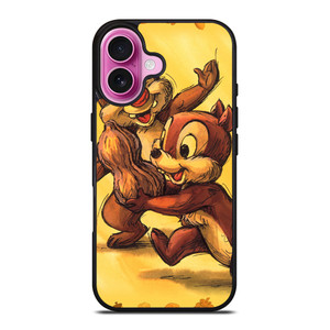 CHIP AND DALE CARTOON iPhone 16 Plus Case Cover CHIP AND DALE CARTOON iPhone 16 Plus Case Cover