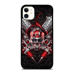 GEARS OF WAR ENGINE SKULL iPhone 11 Case Cover GEARS OF WAR ENGINE SKULL iPhone 11 Case Cover