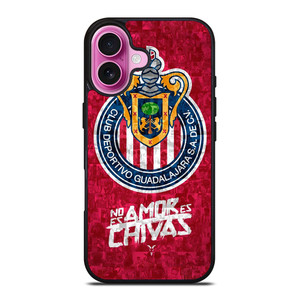 CHIVAS DE GUADALAJARA FOOTBALL iPhone 16 Plus Case Cover