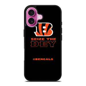 CINCINNATI BENGALS LOGO iPhone 16 Plus Case Cover
