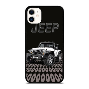 JEEP WHITE CAR iPhone 11 Case Cover