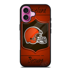 CLEVELAND BROWNS HELMET LOGO iPhone 16 Plus Case Cover