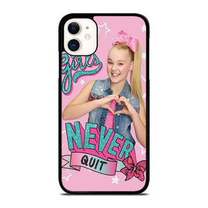 JOJO SIWA GIRL NEVER QUIT iPhone 11 Case Cover JOJO SIWA GIRL NEVER QUIT iPhone 11 Case Cover