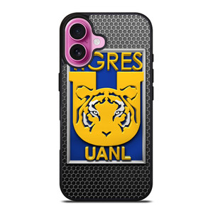 CLUB DE FUTBOL TIGRES UANL iPhone 16 Plus Case Cover