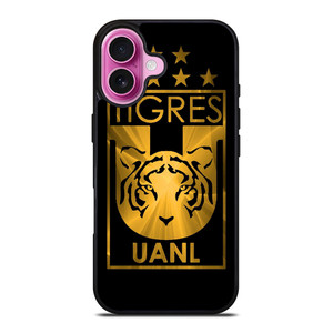 CLUB UANL TIGRES GOLD LOGO iPhone 16 Plus Case Cover