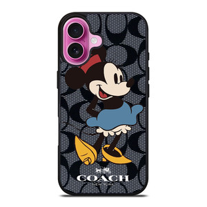 COACH MINNIE MOUSE  iPhone 16 Plus Case Cover