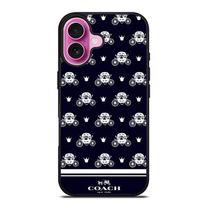 COACH NEW YORK CART iPhone 16 Plus Case Cover COACH NEW YORK CART iPhone 16 Plus Case Cover