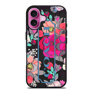 COACH NEW YORK FLOWER iPhone 16 Plus Case Cover