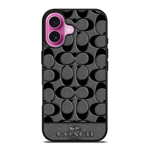 COACH NEW YORK GREY iPhone 16 Plus Case Cover