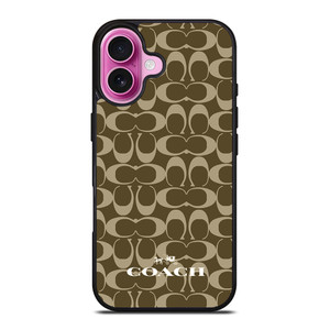 COACH NEW YORK ICON iPhone 16 Plus Case Cover COACH NEW YORK ICON iPhone 16 Plus Case Cover