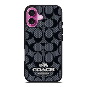 COACH NEW YORK PATTERN 2 iPhone 16 Plus Case Cover
