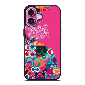 COACH NEW YORK POPPY COLOR FULL iPhone 16 Plus Case Cover COACH NEW YORK POPPY COLOR FULL iPhone 16 Plus Case Cover